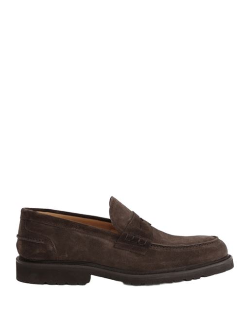 Mocassini da uomo in pelle scamosciata , colore marrone BERWICK 1707 | 5633REPELLO CALF